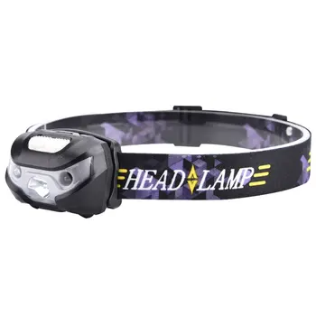 

ICOCO Smart Sensor Headlights Usb Charging Glare Waterproof Fishing Bait Lights Led Infrared Mini Headlights