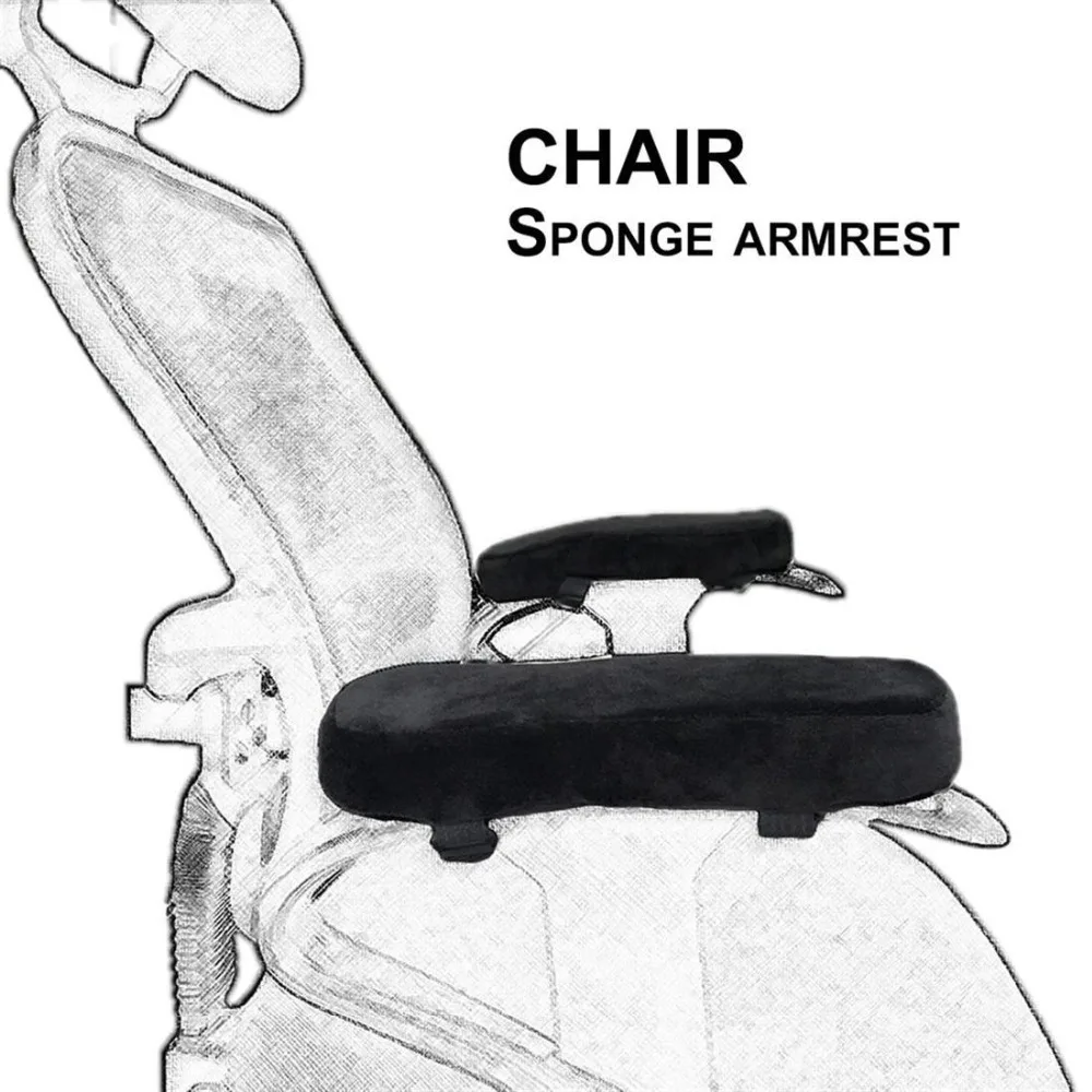 20 комплектов из 40 шт памяти Поролоновый стул подушки-подлокотники удобные офисные кресла подлокотник для локоть