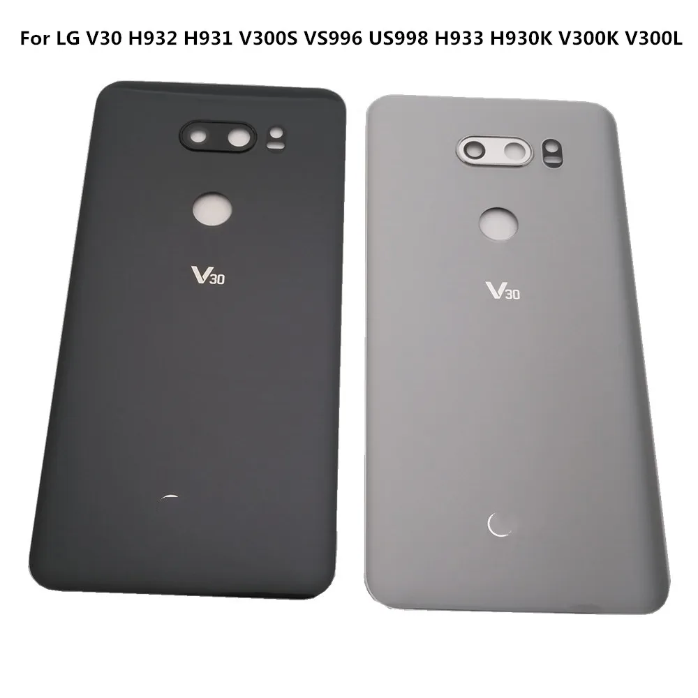 Для LG V30 H932 H931 V300S VS996 US998 H933 H930K V300K V300 Задняя крышка батареи задняя дверь Чехол