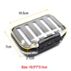 1PC Pocket Size Double Layers Waterproof Nymph Fishing Fly Box 10.5X7.0X3.1CM Fly Fishing Tackles ► Photo 2/5