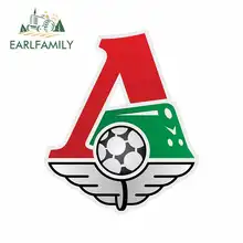 EARLFAMILY 13cm x 10.8cm for Moscow Locomotive Football Club Funny Car Stickers RV VAN 3D DIY Fine Decal Vinyl JDM Accessories