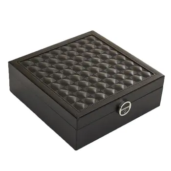 

Wooden Large Jewelry Packaging & Display Box Armoire Dressing Chest Bracelet Ring Organiser Carrying Cases Fashion design