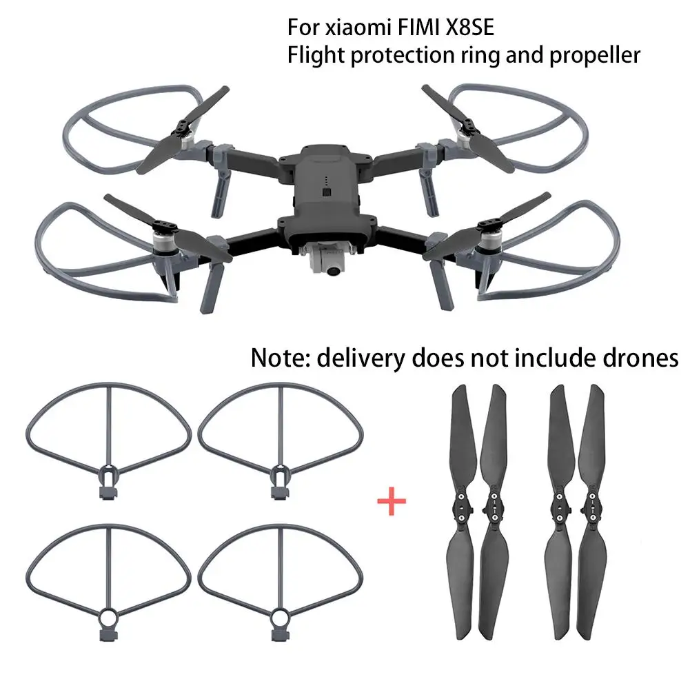 

Folding Propeller Blades Protective Ring Guard Drone Accessories for FIMI X8SE Protective Parts Protector Accessory