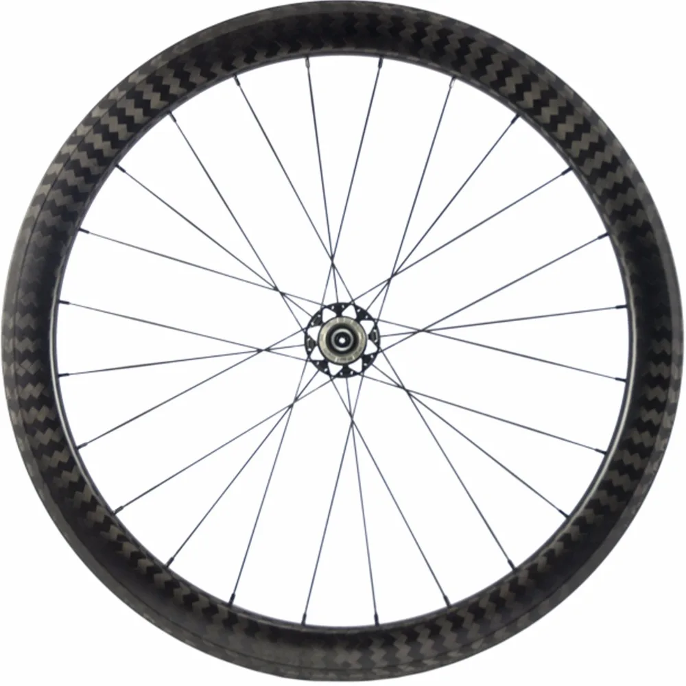 Cycling Bicycle Wheel 50mm Carbon Clincher Wheelset R51 Carbon Hub 25mm Width 12k Twill 30% Matte Road Bike Carbon Wheel
