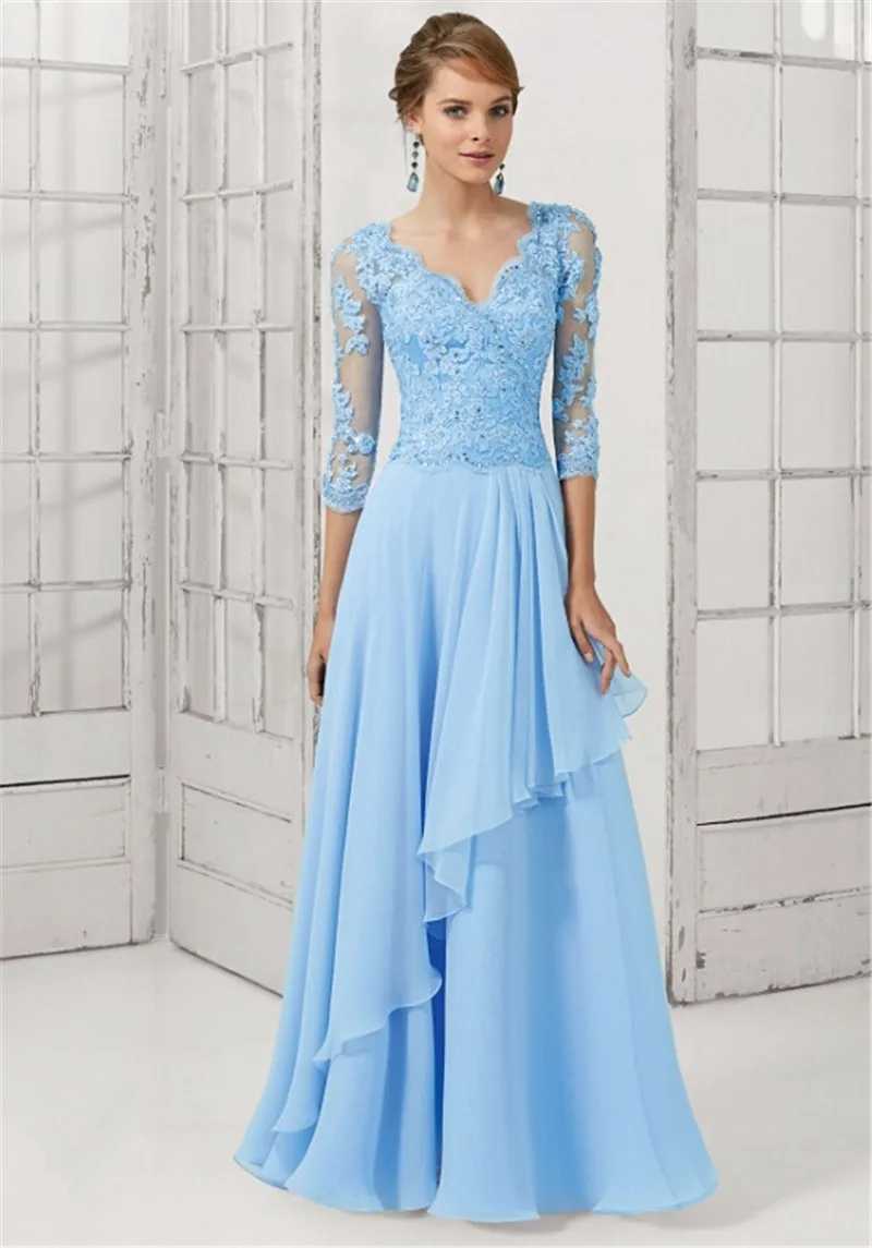 Синий Robe de soiree courte, дизайн, vestidos, сексуальное длинное платье с бисером для выпускного вечера, торжественное, праздничное, вечернее платье для матери невесты - Цвет: Синий