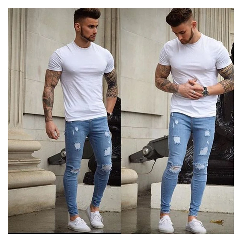White Shirt And Blue Jeans Style Cheap Online