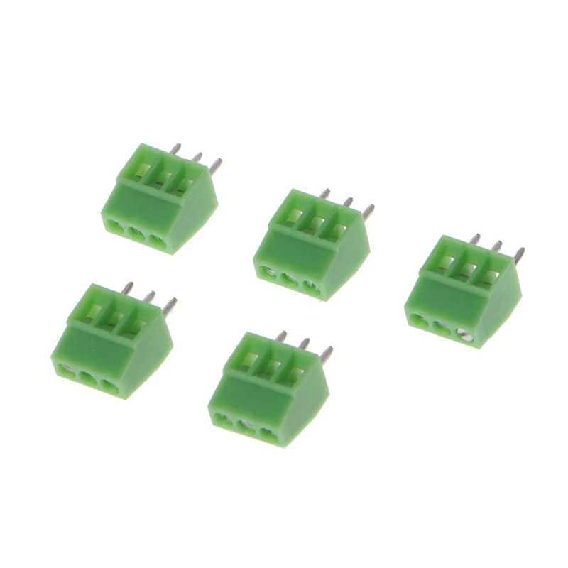 

10 Pcs 2Pin-10Pin Screw PCB Mounted Terminal Blocks Connector 2.54mm Pitch G8TB