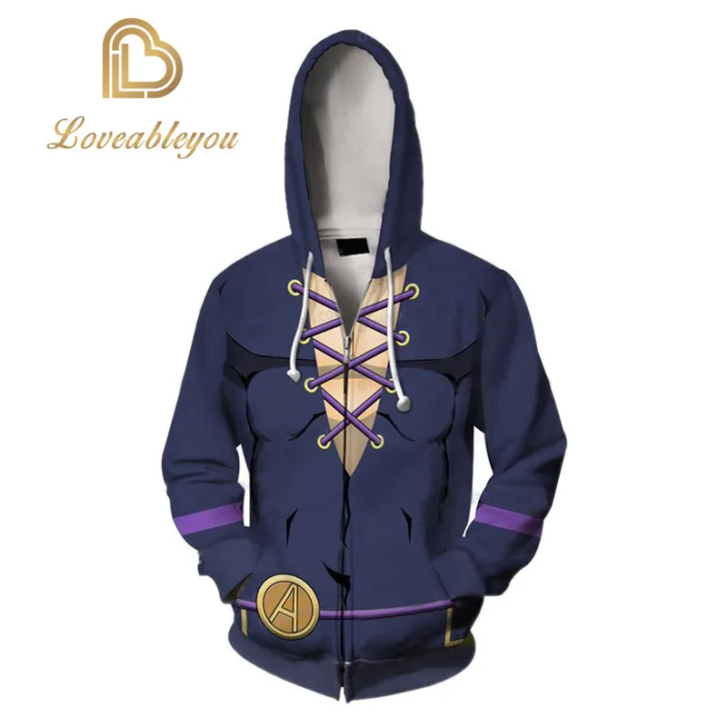 JoJo's причудливое приключение Косплей золотой ветер Leone Abbacchio Костюм Униформа