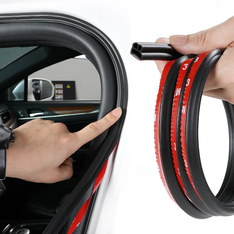 

Car Door Sealing Strip Anti-collision B+L Type Sound Insulation Tape Rubber Weatherstrip Edge Trim Noise автотовары Accessories