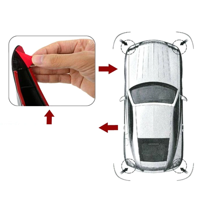 

Cover Anti-scratch Strip Anti-Scratch Plastic PVC Plastic Car Protector