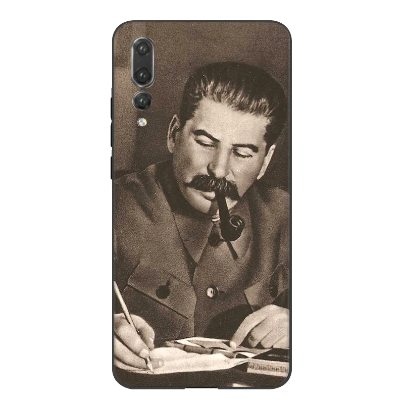 Чехол для мобильного телефона из ТПУ для Honor 6A 7A 7X 7C 8X 8C 9X View 20 10 Lite Pro Cover русский коммандер Сталин специальное предложение - Цвет: B7