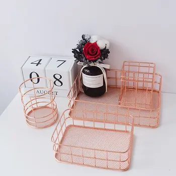 

Multifunction Spice Bottle Cosmetic Storage Rack Iron Basket Bin Laundry Hamper Baskets Toy Storage Organizer Kitchen Bedroom