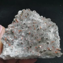 191.7g natural red crystal and colored pyrite calcite associated mineral specimen stone and crystal healing crystal quartz 191.7g natural red crystal and colored pyrite calcite associated mineral specimen stone and crystal healing crystal quartz