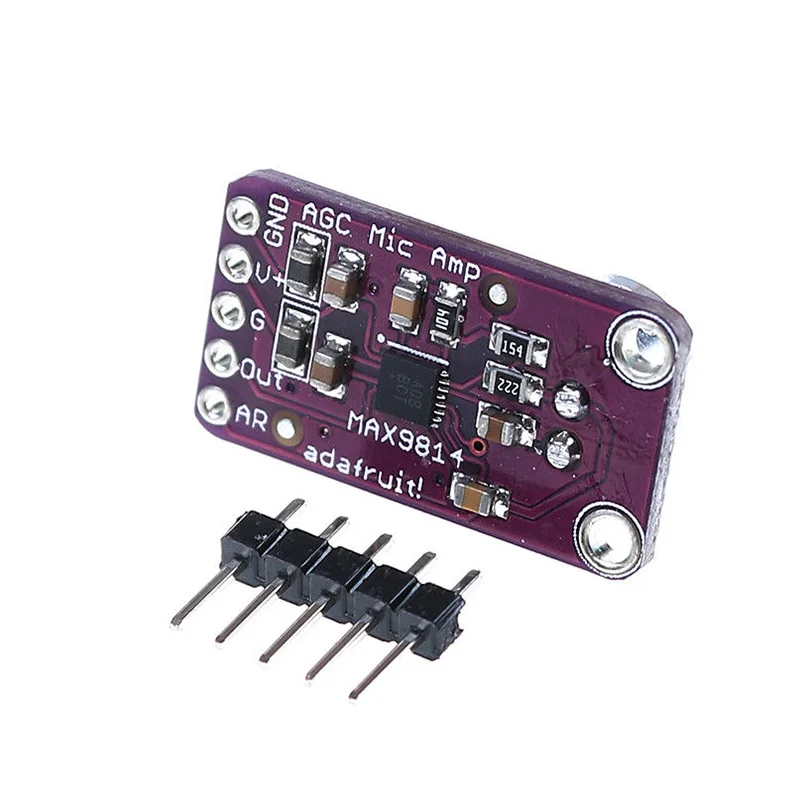 

MAX9814 Microphone Amplifier Module AGC Module OUJ99
