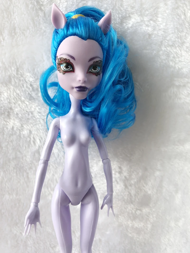Имитационный демон куклы-монстры обнаженное тело без головы для кукол DIY сказочные вращающиеся шарниры куклы фиолетовый