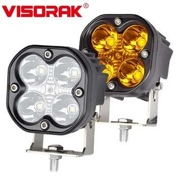 

VISORAK 3" Inch 40W Auto Offroad LED Work Light Truck 4x4 4WD SUV ATV Motorcycle LED Light For 4WD 4x4 Offroad ATV SUV Truck Car