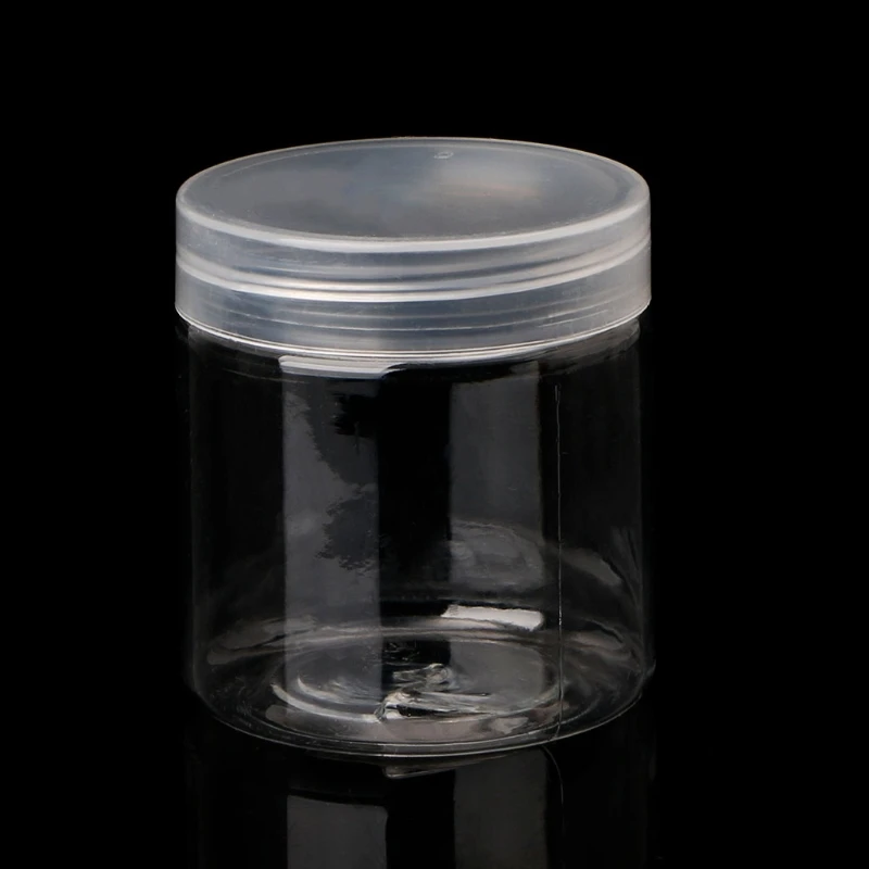 5 см OD Clear Strong PET круглые пищевые принадлежности герметичные с прозрачной