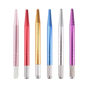 

1Set 6Pcs Manual Pen Machine Eyebrow Pens For Semi-Permanent Pen Makeup Supplies Eyebrow Makeup Tools