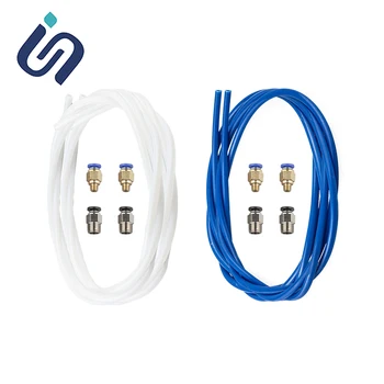 

3D Printer PTFE Tube PC4-M6 and PCube4-M10 Fittings For ender 3 Upgrade Kit 3D Printer Parts 1.75mm Bowden Extruder