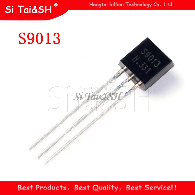 100 шт. S9013 TO-92 9013 TO92 Новый триодный транзистор | Электронные компоненты и
