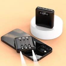 Bateria de backup de energia móvel 20000 milliampere carregador portátil bateria externa é adequado para o painço samsung iphone
