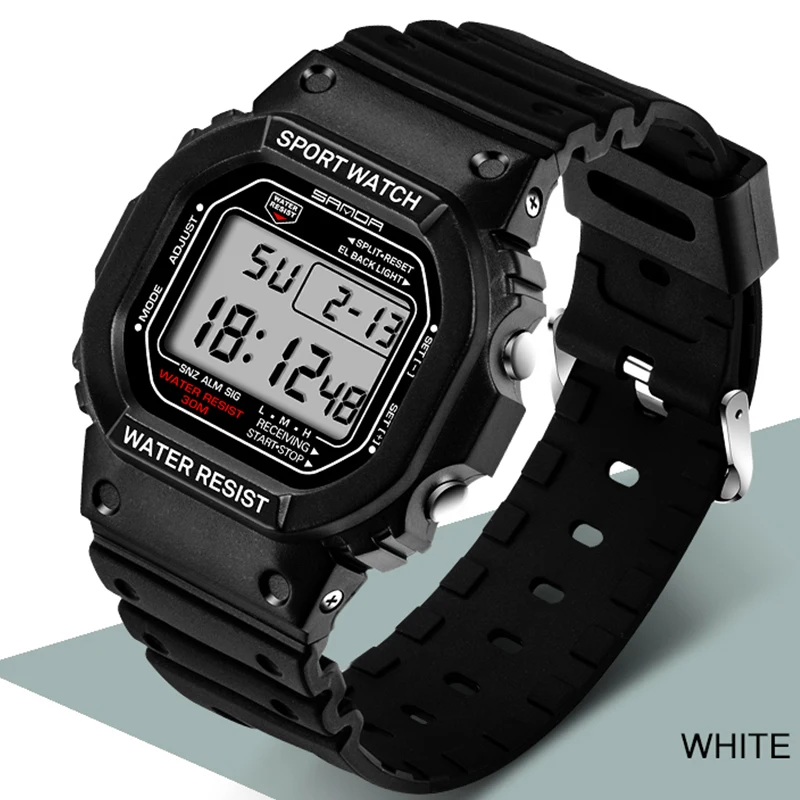 SANDA Fashion Professional Sports Watch Men Women Waterproof Military Watches Shock Men's Retro Analog Quartz Digital | Наручные часы