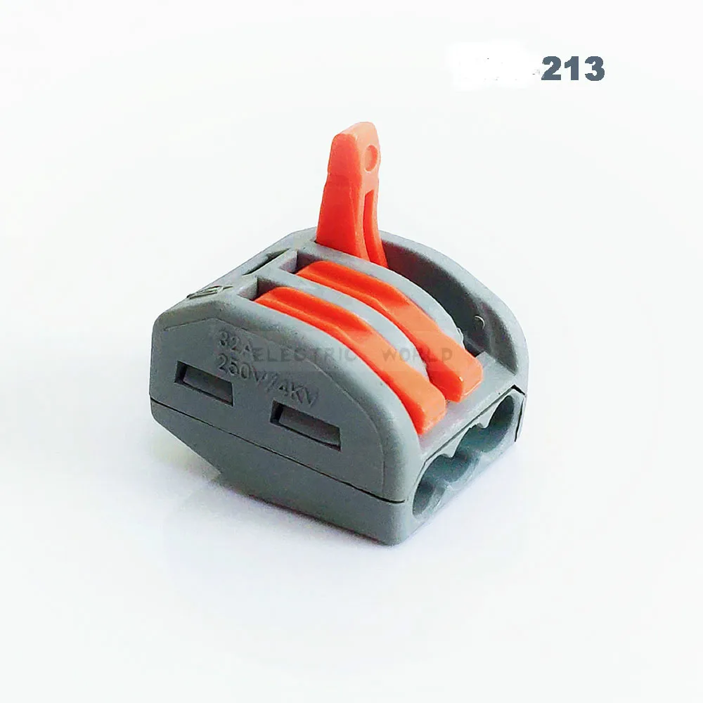 Кабельные Клеммы блочные соединители для проводов подключаемый электрический