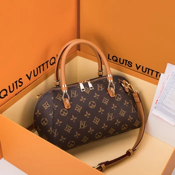 

Genuine Leather Saddle Bag for Women 2020 New Style Classic Pattern Single Shoulder Messenger Bags Ladies Dinner Party Handbags