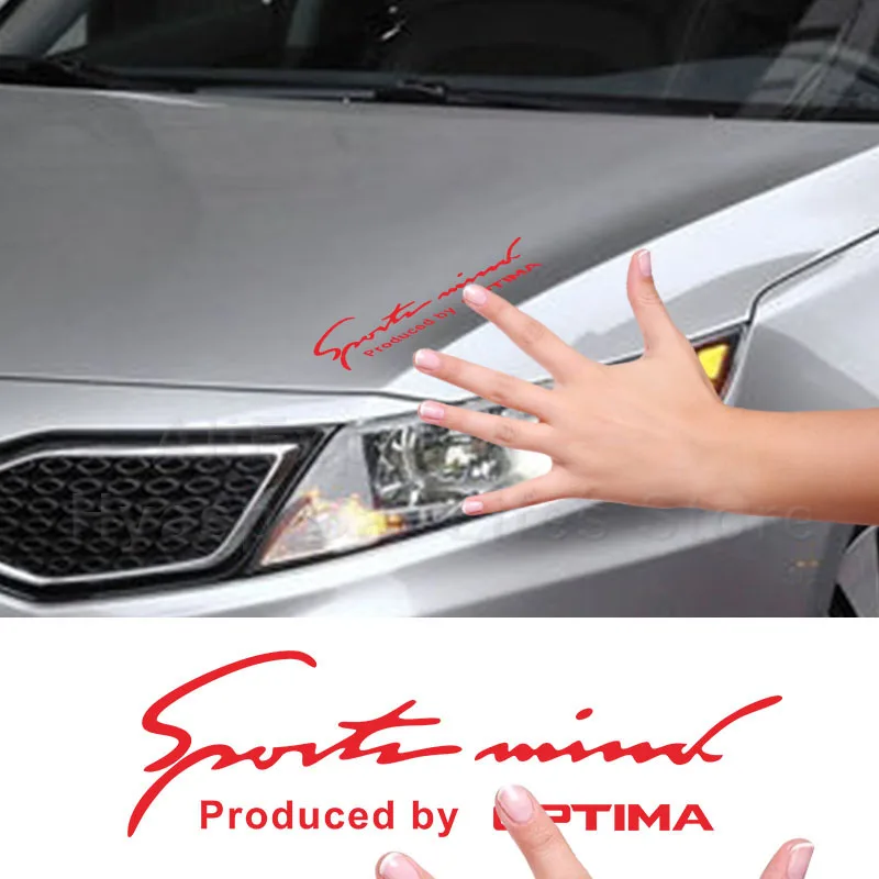 2 шт. автомобильные виниловые спортивные наклейки для KIA Optima | Автомобили и