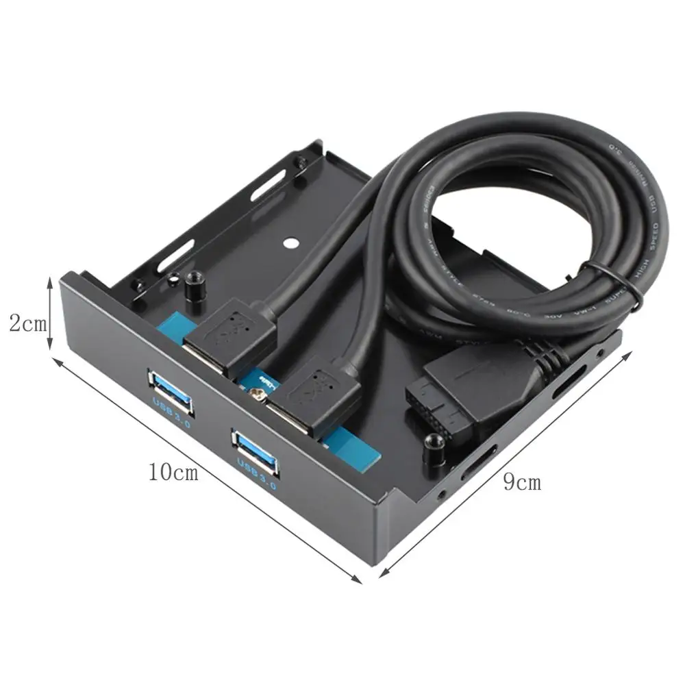 Подключайте и играйте флоппи диск Встроенный USB 3 0 разъем 20 Pin 2 порта Передняя