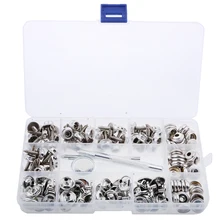 153x15 мм застежка защелкивающаяся крышка кнопочный разъем пресс шпилька винт комплект с инструментами