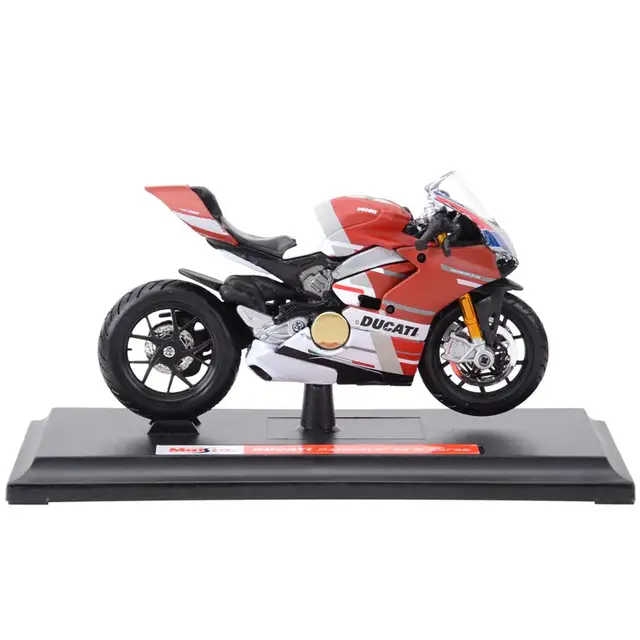 Maisto 1:18 Ducati Panigale V4 S Corse Static Die Cast Vehicles Collectible Hobbies Motorcycle Model Toys 5