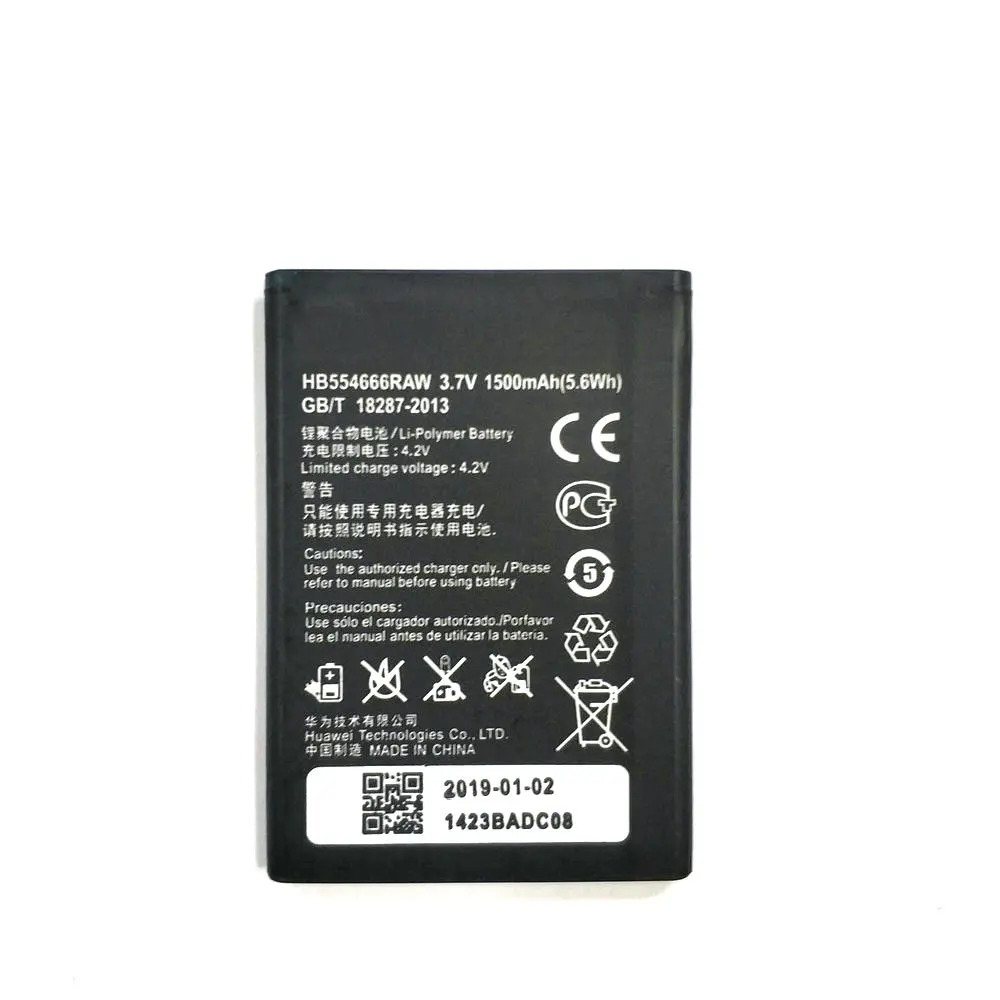 Новый аккумулятор HB554666RAW 1500 мАч для Huawei E5330 E5336 E5373 E5735 E5372 + трек-код | Мобильные