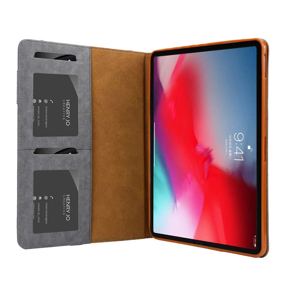 Умный чехол для ipad pro 11, чехол из искусственной кожи с откидной крышкой и подставкой для ipad pro 11, чехол с картой Solt