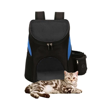

New Cat Bag Large Capacity Pet Backpack for Puppy Kittens Breathable Dog Carriers Durable Cat Backpack Portable Pet Supplies