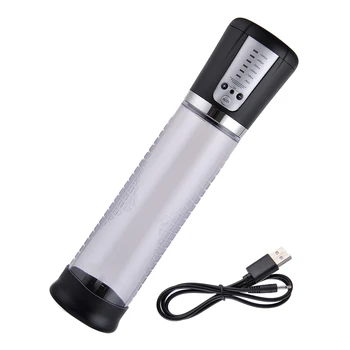 Male Electric Beginner Penis Vacuum Pump Enlarger Enlargement Enhancer Tool Long Lasting Sex Toys for Men Enjoy penis 5