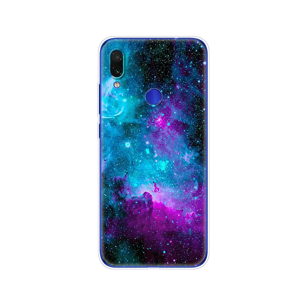 For xiaomi Redmi Note 7 Case Silicone Painting Soft TPU For xiaomi Redmi Note 7 Case 6.3 inch Fundas Coque Redmi NOTE 7 PRO Case cases for xiaomi blue Cases For Xiaomi