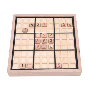 

New Sudoku Education Wooden Toys Numbers 1 To 9 Kids Brain Toy IQ Games For Children Puzzle Box Wood Wood Toys For Children