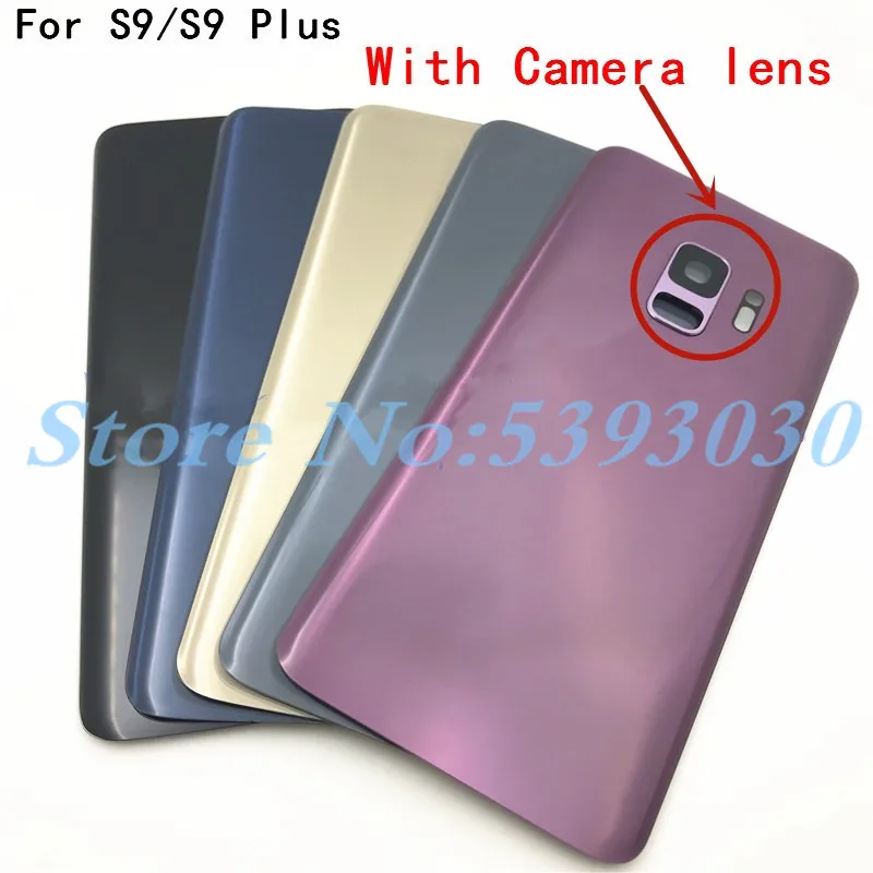 Новинка для samsung Galaxy S9 G960F &amp Plus G965 + задняя крышка батареи корпуса чехол замены
