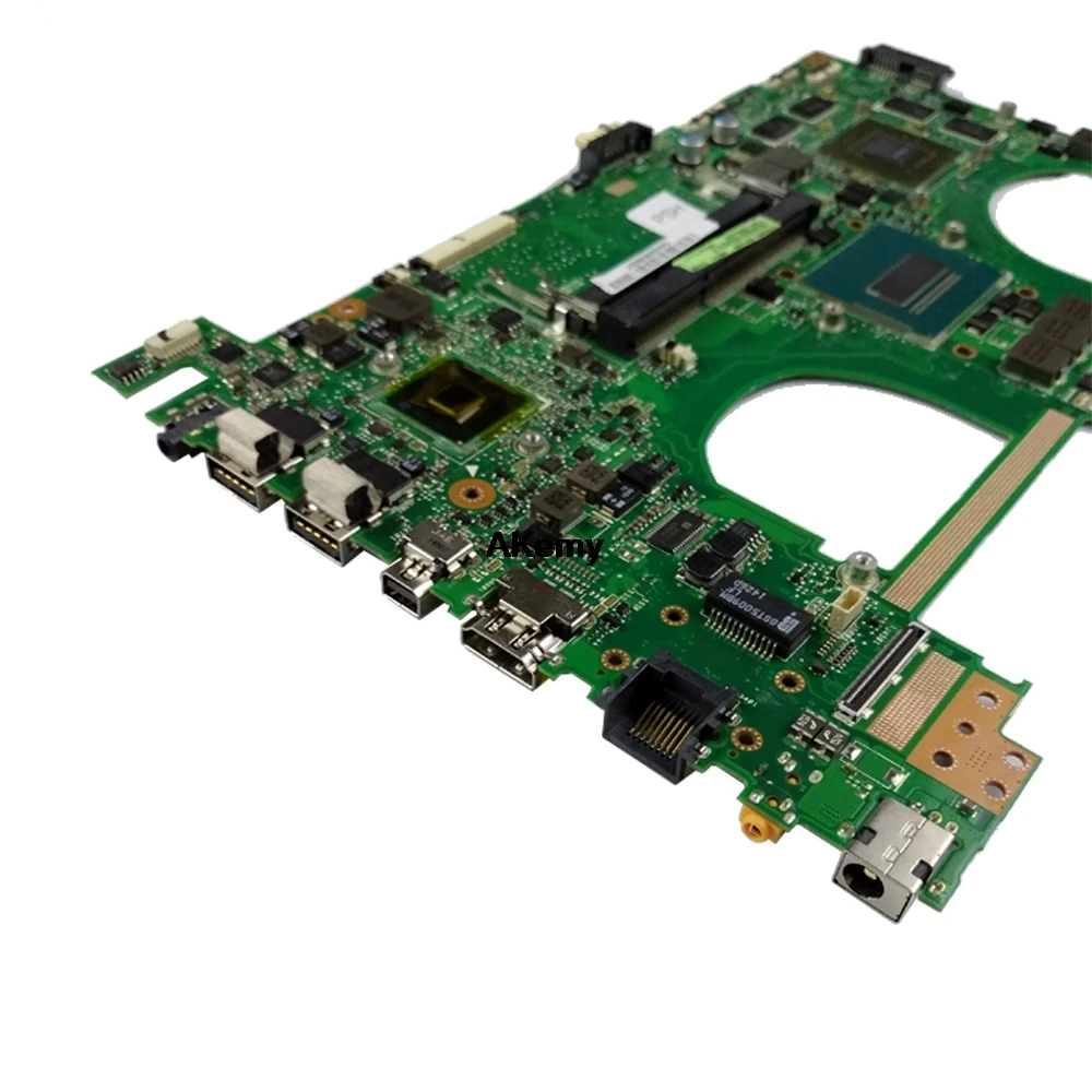 N550JK  Laptop Motherboard For Asus N550jv N550JK N550J N550JX I5-4200HQ GT850M GPU Mainboard 100% test ok