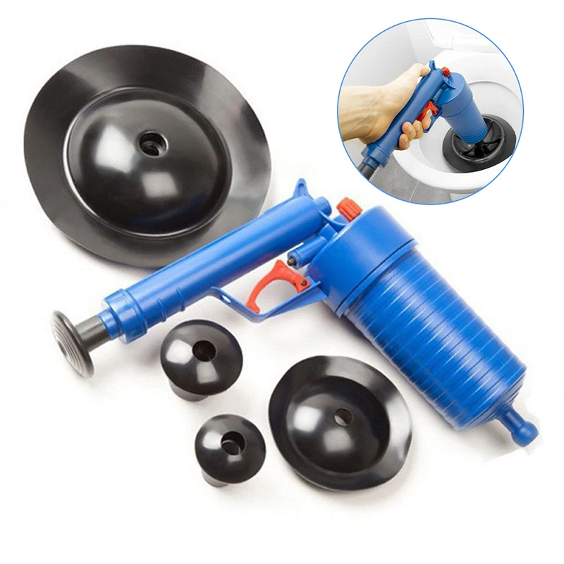 

New Practical High Pressure Shock Wave Pump Plunger Cleaner Cleaning Tool Flexible Bathroom Cleaning Tools Sewer Clearance Tool