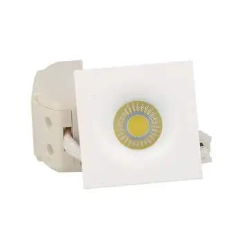 

LEDLUX FP4130C Mini spotlight Led square downlight 3W warm white 38 degree