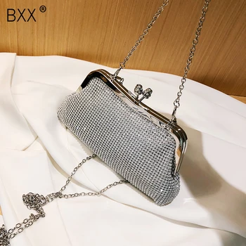 

[BXX] Luxury Diamonds Bags For Women 2020 Summer Crossbody Bag Female Shoulder Party Handbags Female Travel Cross Body Bag HM874
