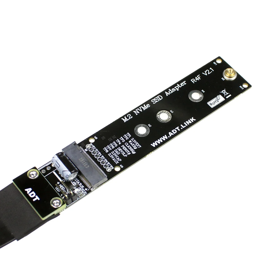 M.2 для NVMe SSD твердотельный приводной удлинитель кабель переходная карта