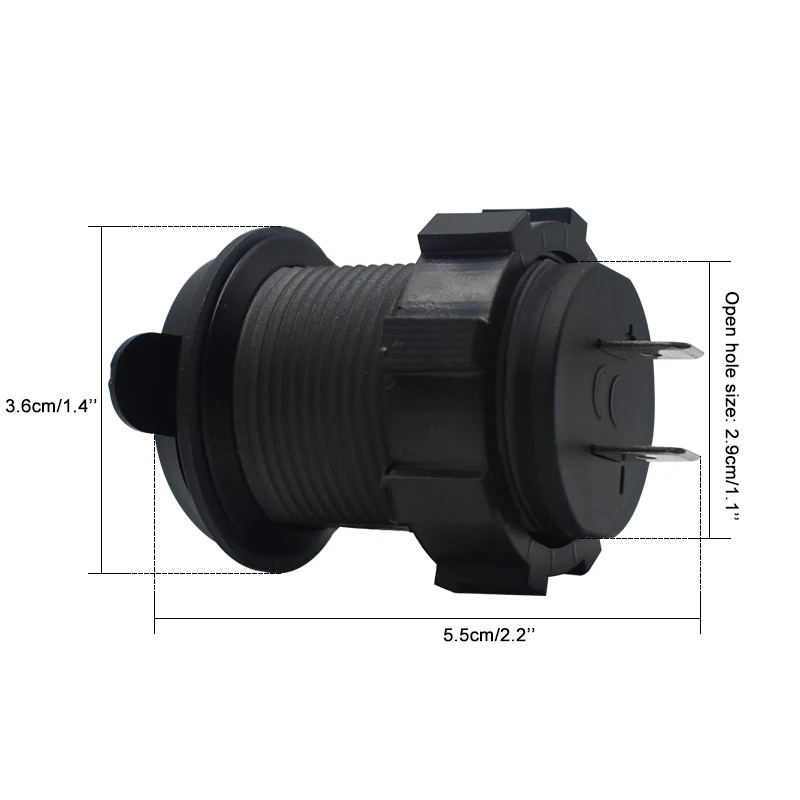 Универсальное автомобильное зарядное устройство USB Автомобильное DC12V 24V