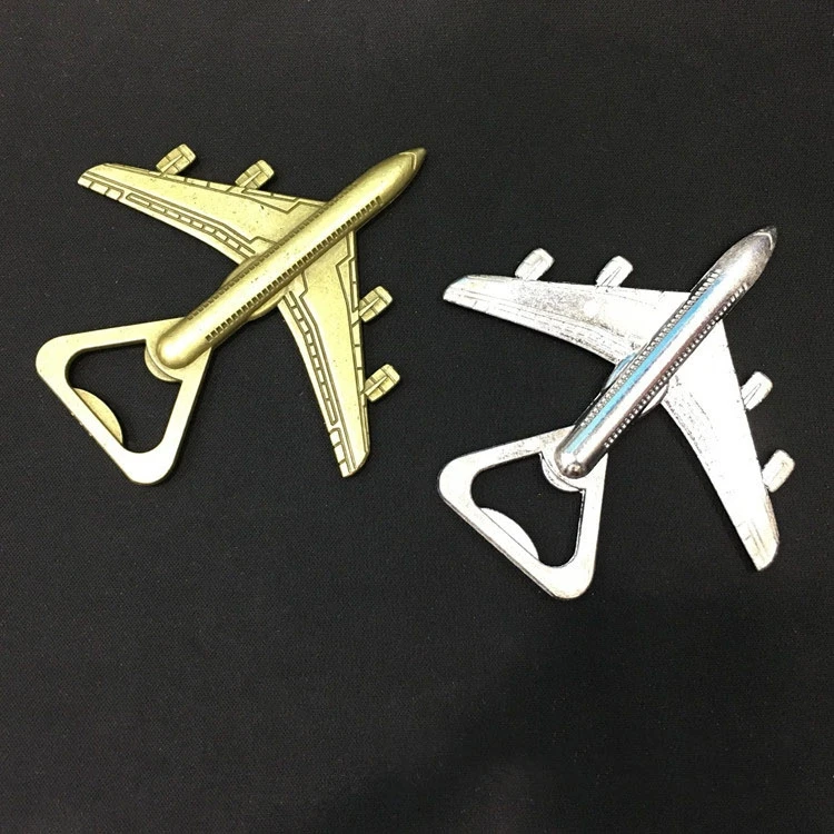 New Airplane Bottle Opener Adventure Wedding Favor Gift Aircraft Bar