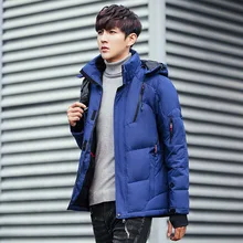 Модный мужской пуховик, зимние пальто, съемный капюшон, несколько карманов, куртка для лыжного альпинизма, пешего туризма, теплая верхняя одежда на каждый день