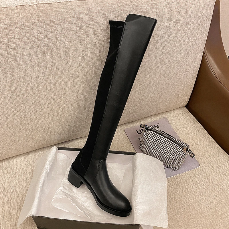 Stivali alti da donna sopra il ginocchio stivali da donna firmati