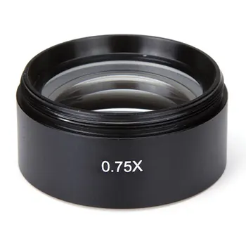 

0.75X Auxiliary lens Stereo Microscope Objective Lens WD 117mm 1-7/8" (48mm)