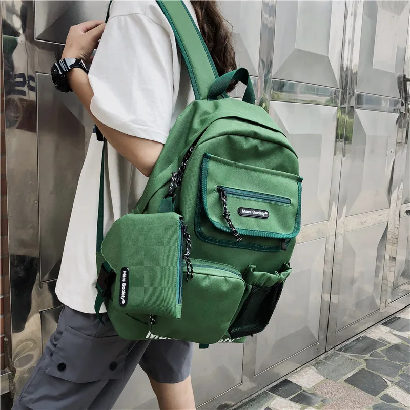 

2020 New Personality Fashion Female Large Capacity Backpack Student School Bag Outdoor Travel Backpacks Mochila Escolar